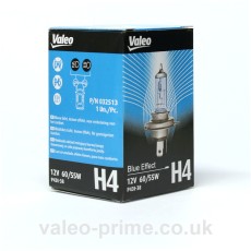 Valeo H4 Bulb Blue Effect P/N 32513 - 10 pack